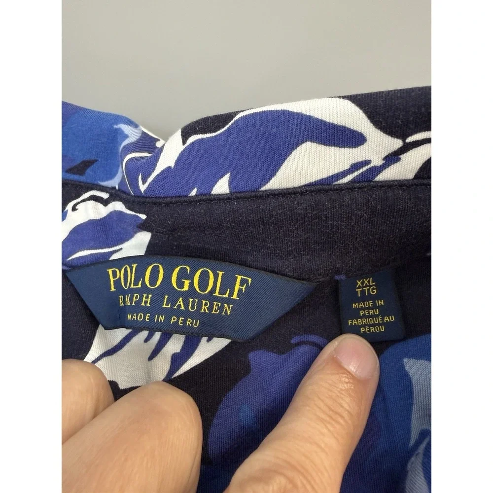 Polo Golf Ralph Lauren XXL Floral Polo Shirt. N6